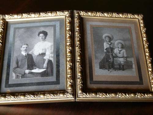 Antique 112 year old framed photos - seven (7) days to pay