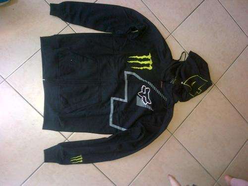 Monster Hoodie Large Black