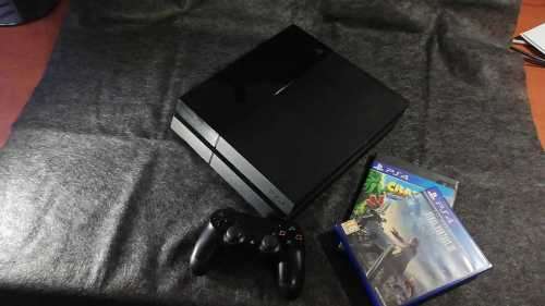 PlayStation 4, 500GB, 1x Wireless PS4 Remote, Final Fantasy 15, Crash Bandicoot `n Sane Trilogy.