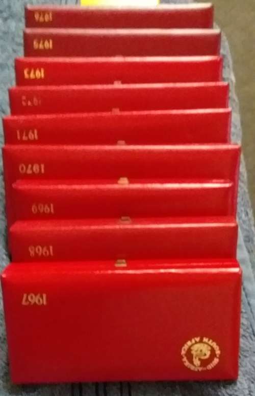 9 Empty Short Proof Boxes(Red)