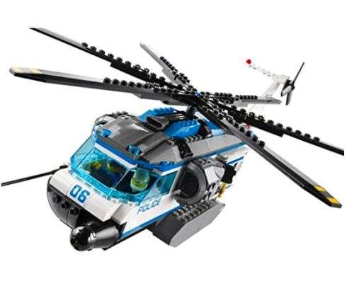 LEGO 60046 City Police Helicopter Surveillance (Discontinued by Manufacturer 2014) Ultra-rare find