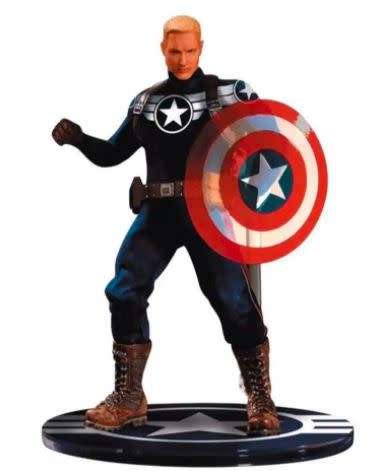 Dc Mezco Captain America Commander Rogers One 12 Collective Figure (Ultra-rare find)