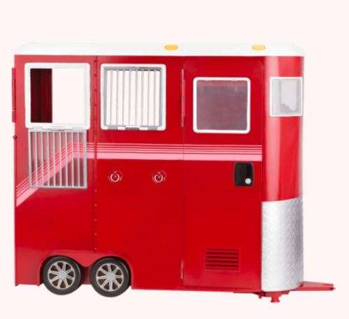 Our Generation Deluxe Mane Attraction Horse Trailer With Accessories