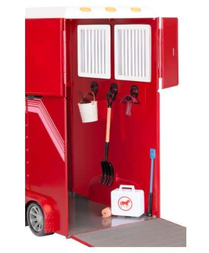 Our Generation Deluxe Mane Attraction Horse Trailer With Accessories
