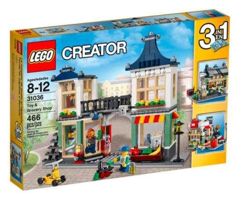 LEGO 31036 Creator Toy and Grocery Shop, 3-in-1 (Discontinued by Manufacturer)