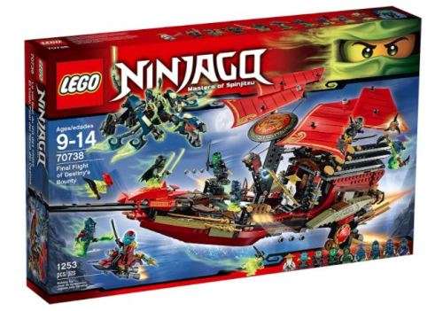 LEGO 70738 Ninjago Final Flight of Destiny`s Bounty - Very Rare (Discontinued by Manufacturer)