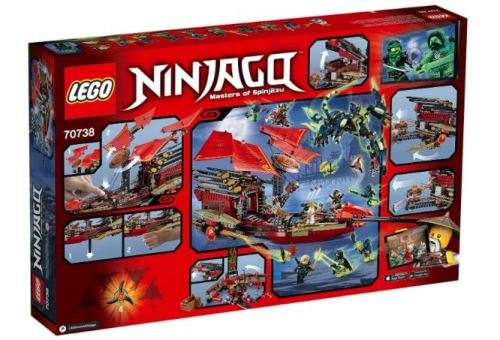 LEGO 70738 Ninjago Final Flight of Destiny`s Bounty - Very Rare (Discontinued by Manufacturer)