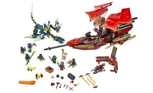 LEGO 70738 Ninjago Final Flight of Destiny`s Bounty - Very Rare (Discontinued by Manufacturer)