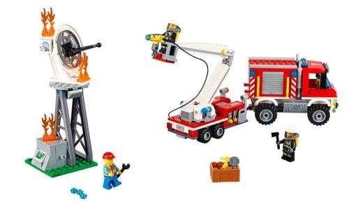 Lego 60111 City Fire Utility Truck Set (Discontinued by Manufacturer)