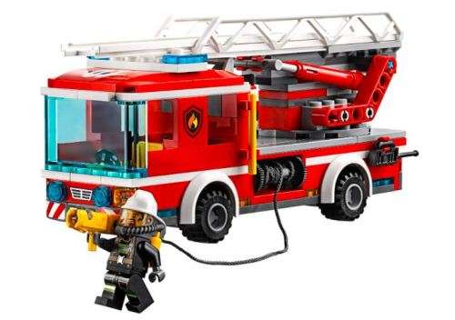 Lego 60107 City Fire Ladder Truck (Discontinued by Manufacturer)