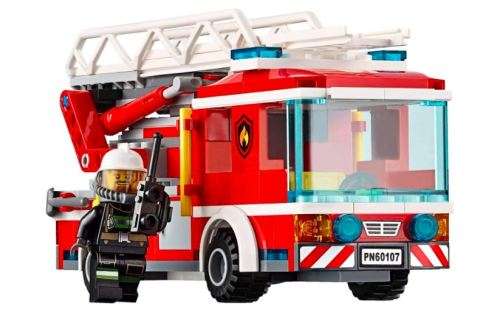 Lego 60107 City Fire Ladder Truck (Discontinued by Manufacturer)
