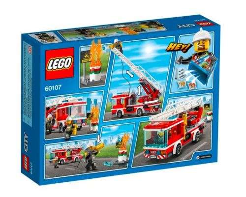 Lego 60107 City Fire Ladder Truck (Discontinued by Manufacturer)