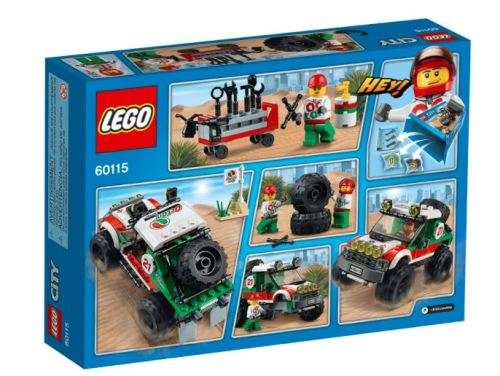 LEGO 60115 CITY 4 x 4 Off Roader (Discontinued by Manufacturer 2016) Ultra-rare find