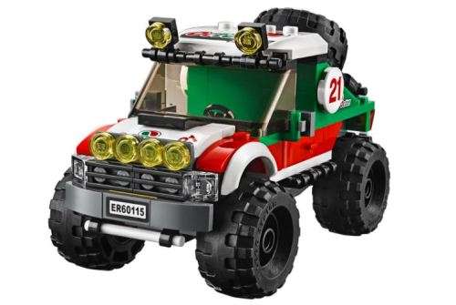 LEGO 60115 CITY 4 x 4 Off Roader (Discontinued by Manufacturer 2016) Ultra-rare find