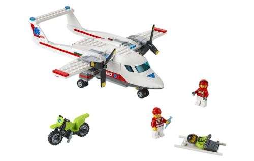 LEGO 60116 City Great Vehicles Ambulance Plane (Discontinued by Manufacturer 2016) Very Rare