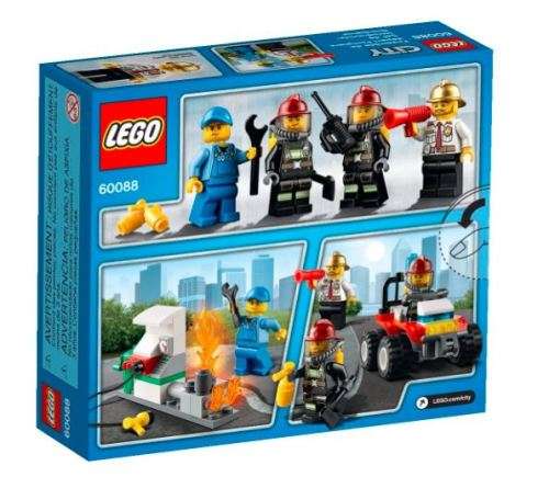 LEGO 60088 City Fire Starter Set (Discontinued by Manufacturer 2015) Very Rare