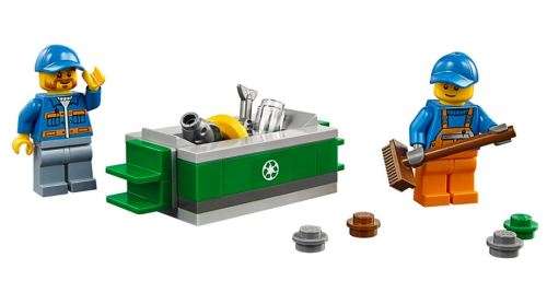 LEGO 60118 City Great Vehicles Garbage Truck (Discontinued by Manufacturer 2016) Ultra-rare find