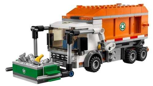 LEGO 60118 City Great Vehicles Garbage Truck (Discontinued by Manufacturer 2016) Ultra-rare find