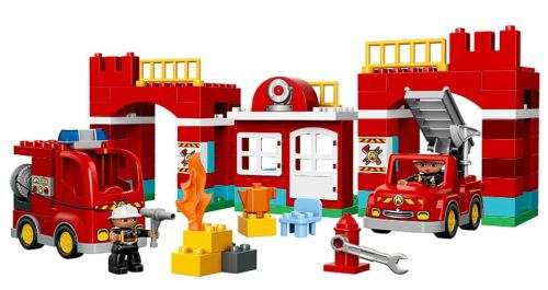 LEGO 10593 DUPLO Town Fire Station (Discontinued by Manufacturer 2015) Hard-to-find