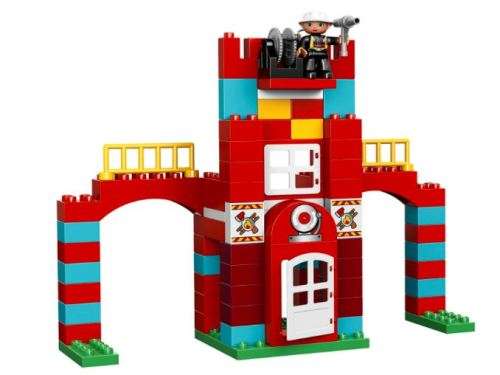 LEGO 10593 DUPLO Town Fire Station (Discontinued by Manufacturer 2015) Hard-to-find