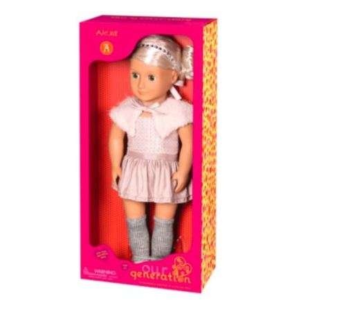 Our Generation Ballet Doll With Fur Capelet - Alexa