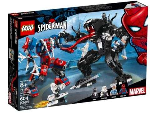 LEGO 76115 Marvel Super Heroes Spider Mech vs. Venom (Discontinued by Manufacturer)