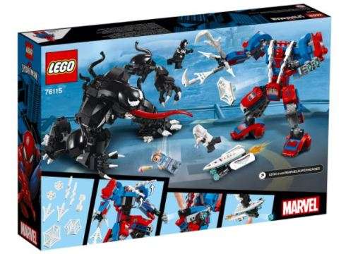 LEGO 76115 Marvel Super Heroes Spider Mech vs. Venom (Discontinued by Manufacturer)