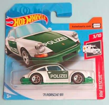 Hot Wheels 71 Porsche 911