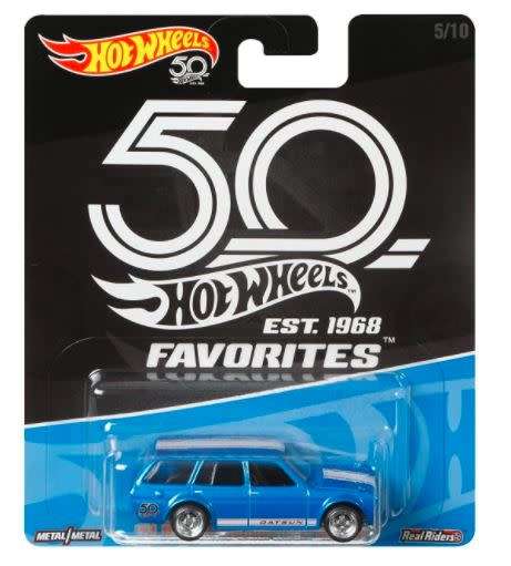 Hot wheels 50th anniversary favorites set clearance