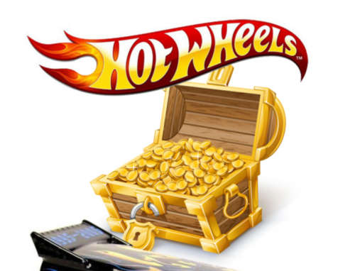 Bazoomka hot wheels treasure hunt online