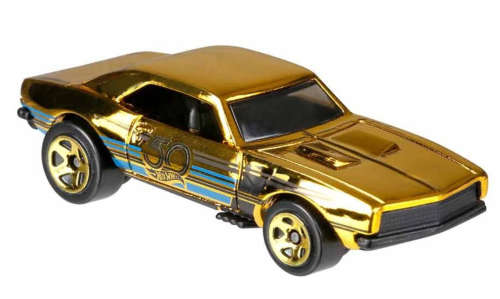 Hot Wheels 50th Anniversary Black and Gold Collection - Collectors Edition 2018 Set of 7 cars