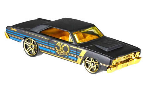Hot Wheels 50th Anniversary Black and Gold Collection - Collectors Edition 2018 Set of 7 cars