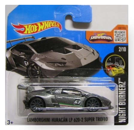 Hot Wheels Lamborghini Huracan LP 620-2 Super Trofeo - 2016 Models