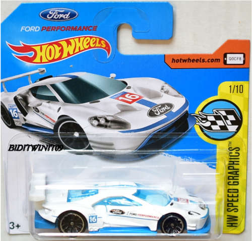 Hot Wheels 2017 HW Speed Graphics 2016 Ford GT Race