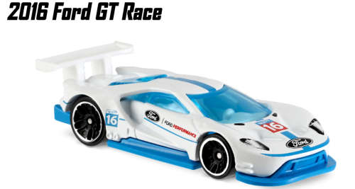 Hot Wheels 2017 HW Speed Graphics 2016 Ford GT Race