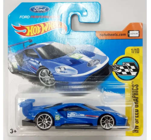Hot Wheels 2017 HW Speed Graphics 2016 Ford GT Race