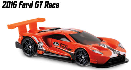 Hot Wheels 2017 HW Speed Graphics 2016 Ford GT Race