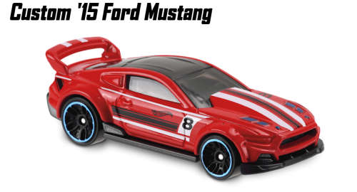 Hot Wheels Custom `15 Ford Mustang