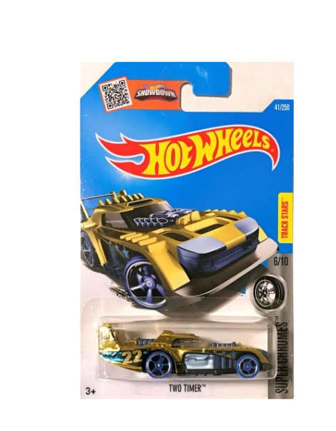 Hot Wheels Super Chromes 6/10 TWO TIMER (2016)