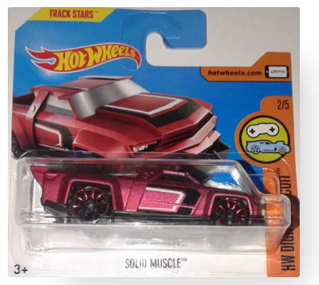 Hot Wheels Solid Muscle - 2017 Model