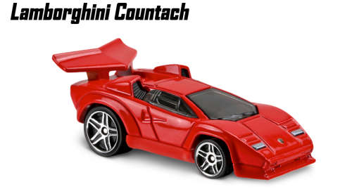 Hot Wheels Lamborghini Countach (2017)