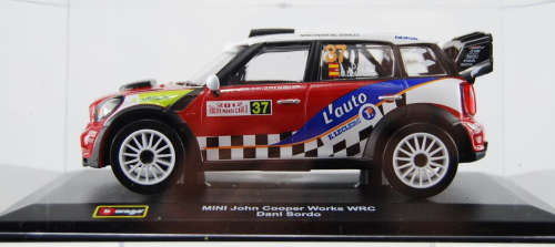 Bburago Mini John Cooper Works WRC Dani Sordo 1/32