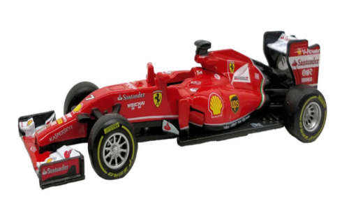 Formula One 2015 F1 Ferrari SF15T Racing Signed By Kimi Raikkonen and Sebastian Vettel Bburago 1:43