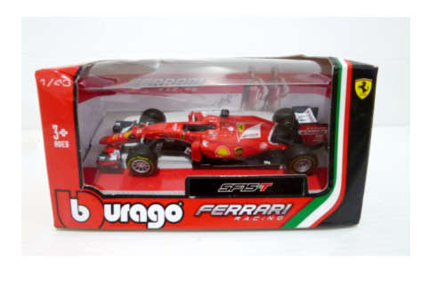 Formula One 2015 F1 Ferrari SF15T Racing Signed By Kimi Raikkonen and Sebastian Vettel Bburago 1:43