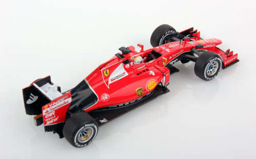 Formula One 2015 F1 Ferrari SF15T Racing Signed By Kimi Raikkonen and Sebastian Vettel Bburago 1:43