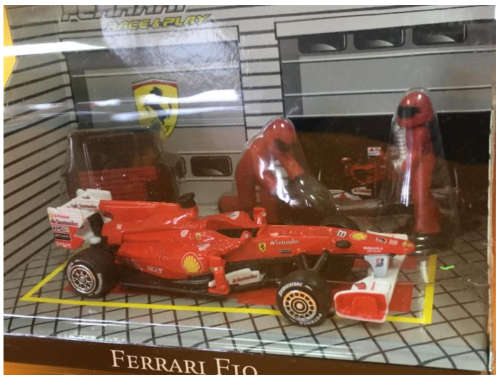 Burago Ferrari Race and Play 1/43 Scale - Ferrari F10