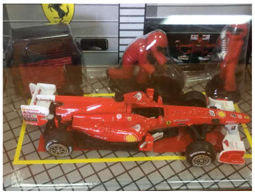 Burago Ferrari Race and Play 1/43 Scale - Ferrari F10