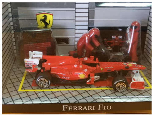 Burago Ferrari Race and Play 1/43 Scale - Ferrari F10