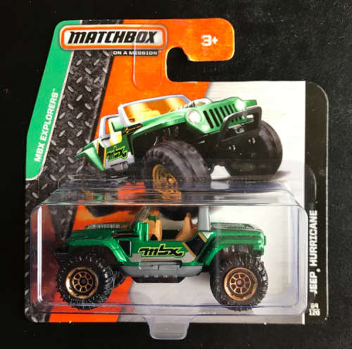 Matchbox Jeep Hurricane #64/120 - 2014