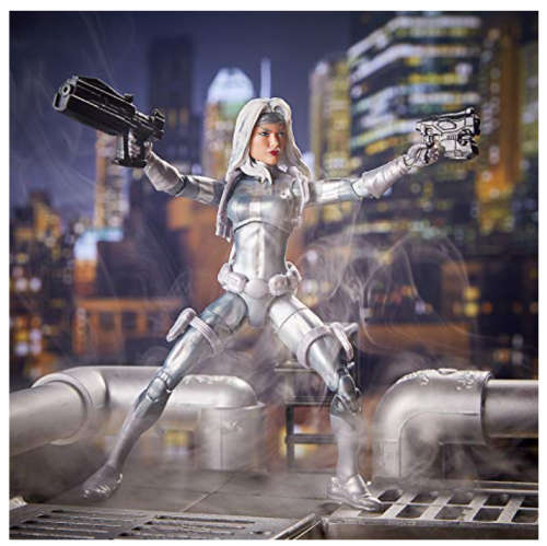 SPIDER-MAN Marvel Legends 6 INCH Action Figures WAVE 11 - SILVER SABLE